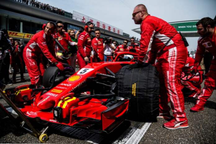 Scuderia Ferrari Formula 1 tim će stići u Kijev za jedan dan (zabava)
