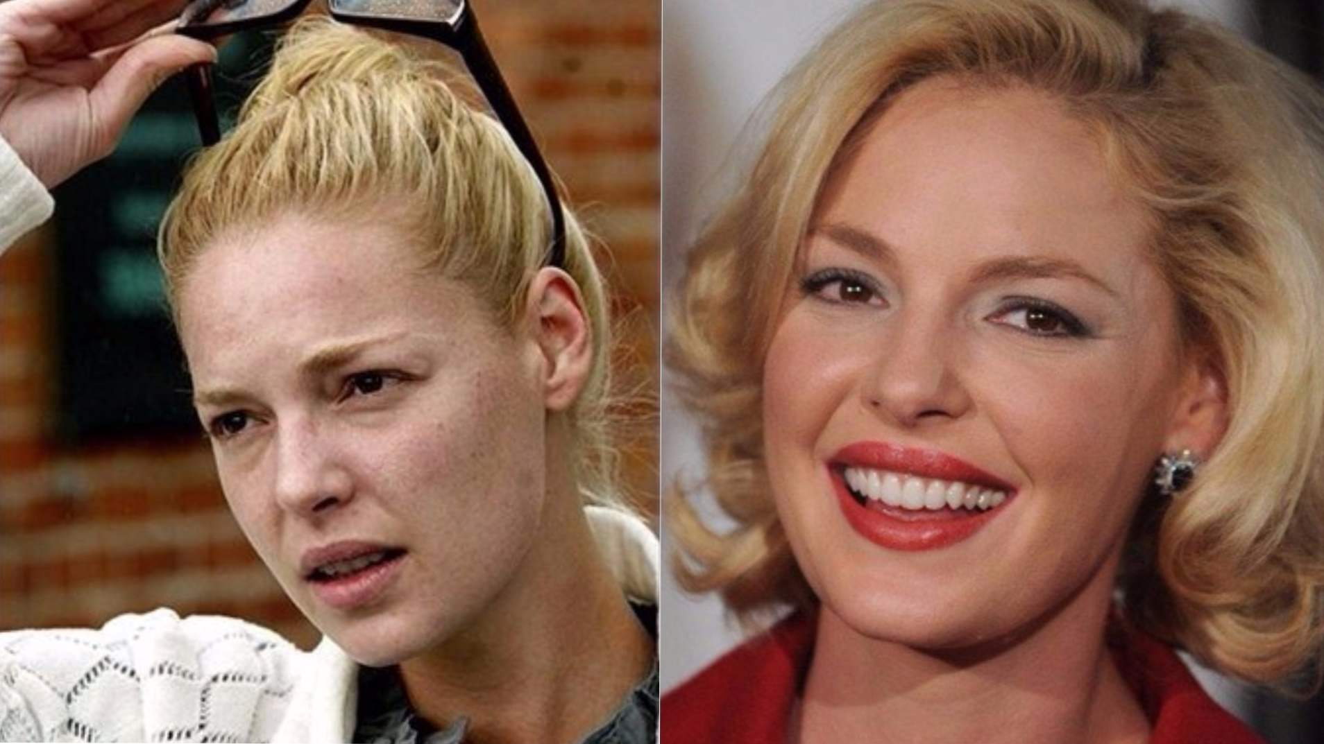 Neujednačena tenka Katherine Heigl, kao i torbe pod njezinim očima, obvezuj...