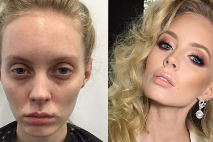 Ako hviezda! Makeup umelec robí bežné hollywoodske ženy (zábava)
