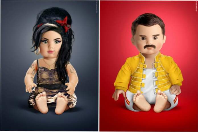 Забавні ляльки в образах зірок італійський художник здивував Інтернет незвичайними іграшками (Розваги)
