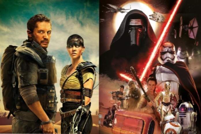 Star Wars, Mad Max i ostali filmovi na ljestvici najboljih filmova 2015 (zabava)